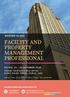 FACILITY AND PROPERTY MANAGEMENT PROFESSIONAL