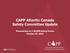 CAPP Atlantic Canada Safety Committee Update. Presentation to C-NLOPB Safety Forum October 29, 2013