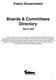 Boards & Committees Directory