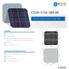 CSUN-S156-3BB-88. Monocrystalline Silicon Solar Cells. Features. Production and Quality Control. Color uniformity. Higher peel strength