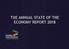 THE ANNUAL STATE OF THE ECONOMY REPORT 2018