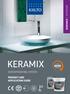 KERAMIX INTERIOR KERAMIX WATERPROOFING SYSTEM PRODUCT AND APPLICATION GUIDE ETAG 022