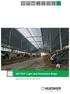 SKYTEX Light and Ventilation Ridge. Agricultural product for Light and Air