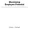 Maximizing Employee Potential