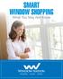 SMART WINDOW SHOPPING. What You May Not Know