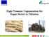 EUROPEAN UNION High Pressure Cogeneration for Sugar Sector in Pakistan