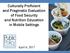 Culturally Proficient and Pragmatic Evaluation of Food Security and Nutrition Education in Mobile Settings