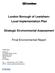 London Borough of Lewisham: Local Implementation Plan. Strategic Environmental Assessment. Final Environmental Report