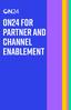 ON24 for Partner and Channel Enablement