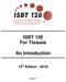 ISBT 128 For Tissues. An Introduction. 13 th Edition IN-007
