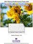 2017 Kansas Performance Tests with. Sunflower Hybrids. summer fallow dryland irrigated. Report of Progress 1140