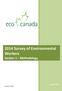2014 Survey of Environmental Workers Section 1 Methodology