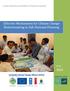 Effective Mechanisms for Climate Change Mainstreaming in Sub-National Planning