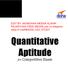 Quantitative Aptitude. for Competitive Exam
