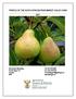 PROFILE OF THE SOUTH AFRICAN PEAR MARKET VALUE CHAIN