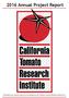 alilornia Tomato Research Institute 2016 Annual Project Report