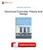 Download Structural Concrete: Theory And Design Books