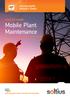 SOLTIUS MyPM: Mobile Plant Maintenance
