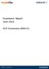 Examiners Report June GCE Economics 8EB0 01