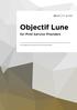 Objectif Lune. for Print Service Providers. How digital tools can assist print service providers