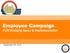 Employee Campaign. FUN draising Ideas & Implementation. September 09, 2014