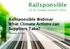 Railsponsible. Railsponsible Webinar What Climate Actions can Suppliers Take? November 27, 2018