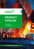 Product catalog. Lubricants for metallurgy. We create conditions for growth