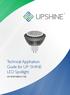 Technical Application Guide for UP-SHINE LED Spotlight UP-SP81MR16-7W