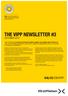 The VIPP newsletter #3
