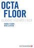 OCTA FLOOR CLASSIC ELEVATE ECO DOUBLE FLOORS WITH A SYSTEM
