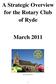 A Strategic Overview for the Rotary Club of Ryde March 2011