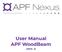 User Manual APF WoodBeam. vers. 4