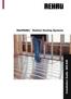 RAUPANEL Radiant Heating Systems. Installation Guide