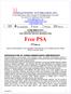 CHEMILUMINESCENCE ENZYME IMMUNOASSAY (CLIA) FREE PROSTATE SPECIFIC ANTIGEN (f-psa) Free PSA