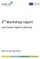 3 rd Workshop report. Low-Carbon logistics planning