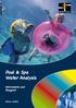 Pool & Spa Water Analysis. Instruments and Reagents. Edition: 03/2011. Edition: 11/07