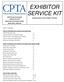 EXHIBITOR SERVICE KIT 2016 Annual Convention October 8-9, 2016 Santa Clara Convention Center Santa Clara, California