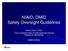 NIAID, DMID Safety Oversight Guidelines