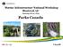 Marine Infrastructure National Workshop Montreal, QC. January 28-29, Parks Canada