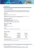 Property Test/Standard Description. gloss (70-85) Flash point ISO 3679 Method 1 30 C calculated VOC-USA / VOC Hong Kong EPA Method 24