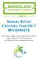 ANNUAL REPORT CROPPING YEAR 2017 MN