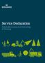 Service Declaration. Sustainable business and contracting at Sveaskog