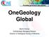 Providing geoscience data globally OneGeology Global