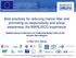 Best practices for reducing marine litter and promoting co-responsibility and social awareness: the MARLISCO experience