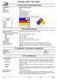 MATERIAL SAFETY DATA SHEET. 1. Product and Company Identification