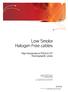 Low Smoke Halogen Free cables