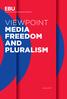 VIEWPOINT MEDIA FREEDOM AND PLURALISM