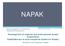 NAPAK. Development of regional and international cluster cooperation. Establishment of auto-industrial clusters in Russia.