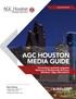 AGC HOUSTON MEDIA GUIDE. Cornerstone quarterly magazine Resource & Membership Directory Members' Edge enewsletter