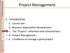 Project Management. 1. Introduction